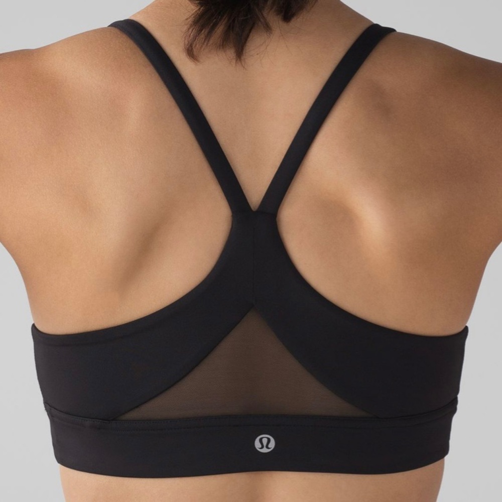 Lululemon black Train Times Bra
